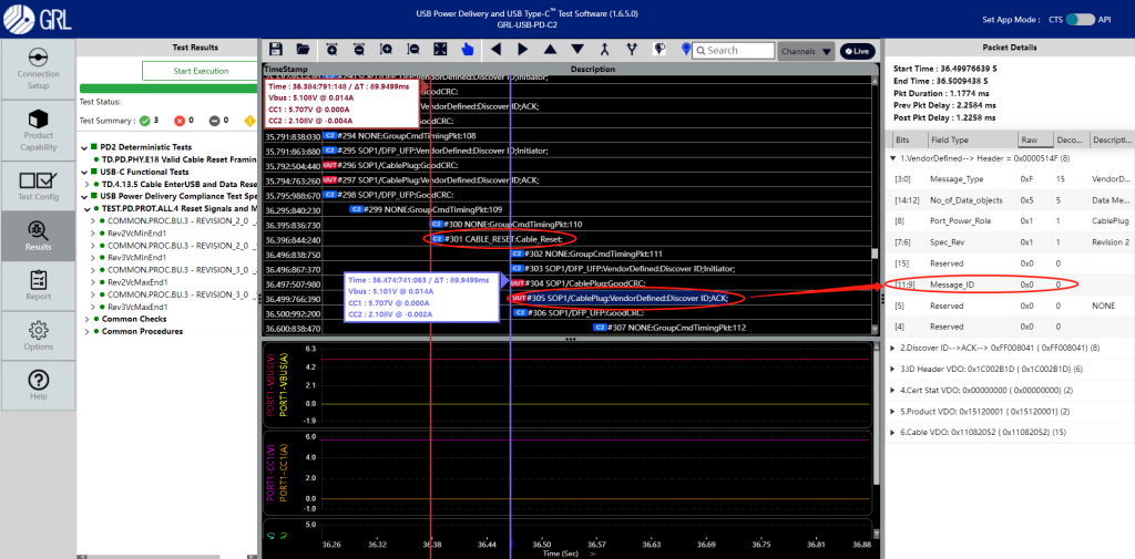 Emarker Cable在PD測試中響應Cable Reset測試日誌(來源:USB Power Delivery Specification Revision 3.1, Version 1.3)