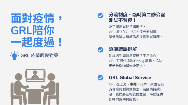 GRL 陪您一起度過「防疫新生活」