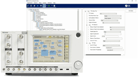 PCI Express® 4.0 Base Specification Receiver Test Automation Software for the Tektronix BSA/BSX BERTScope™ (GRL-PCIE4-BASE-RX)