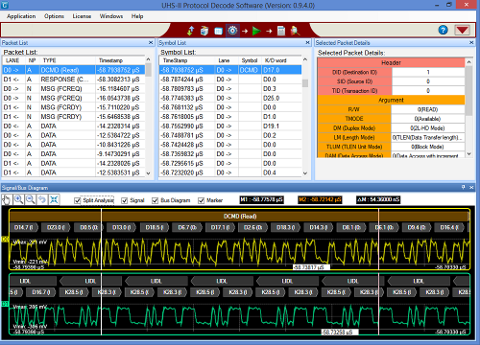 UHS-II Protocol Decode Software (GRL-UHSII-DEC)-1