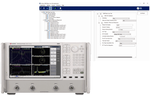 USB4™ Return Loss Test Automation Software for the Keysight ENA (GRL-USB4RL-KS)