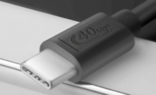 Close-up image of USB4 Active Cable