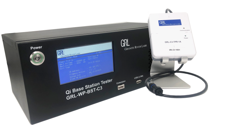 GRL Qi Wireless Charging Transmitter tester (GRL-WP-TPR-C3) for BPP/EPP Power Profiles