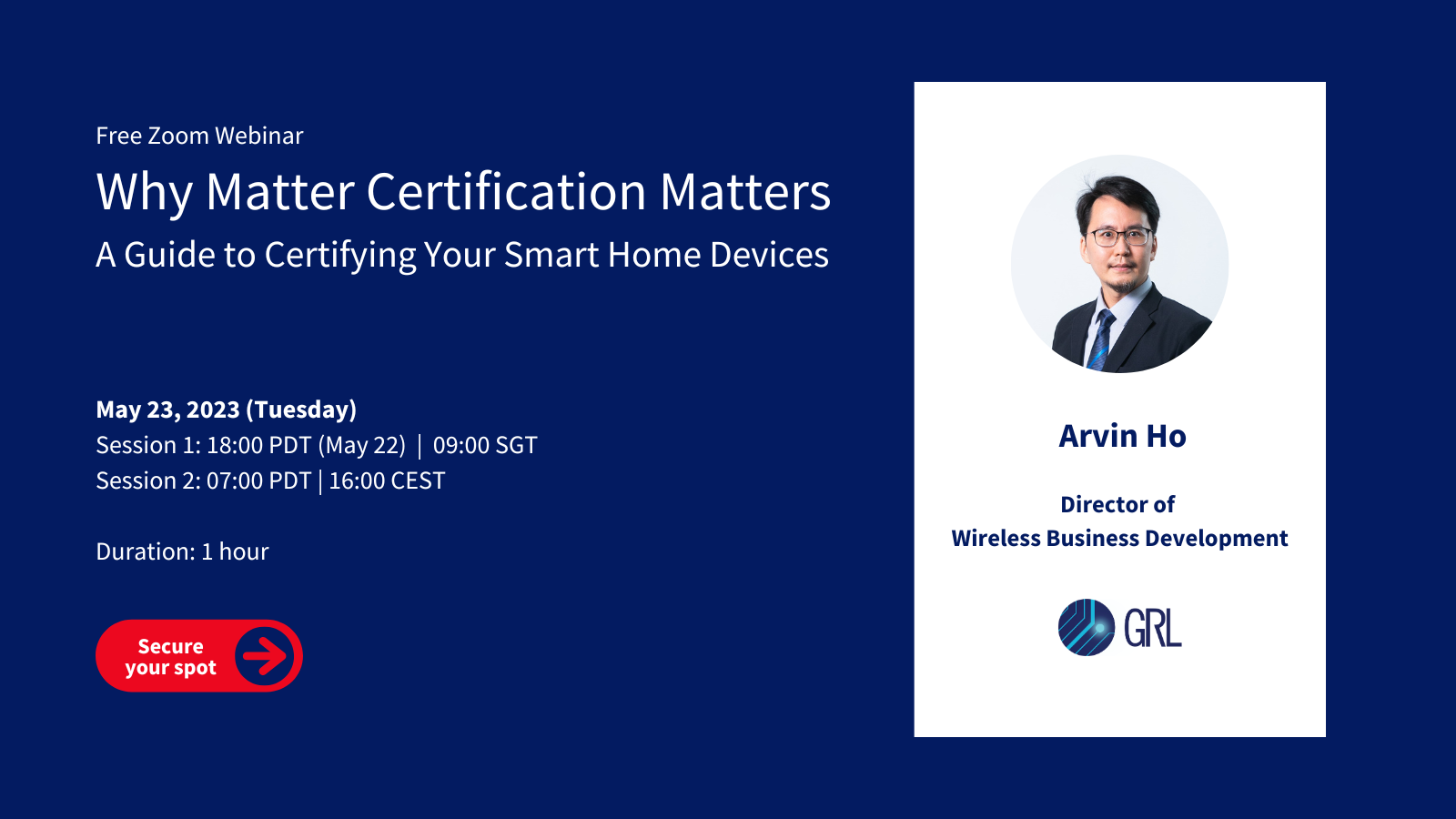 Matter 1.0 Standard Qualification and Testing - Technical Webinar